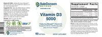 Vitamin D3 5000 (60 Softgels)